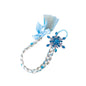 Kids Girls Toddlers Blue Frozen Elsa Ponytail Hair Extension Party Hair clips Snowflake Crown Headband Hairband Costume Dress up Braided Wigs