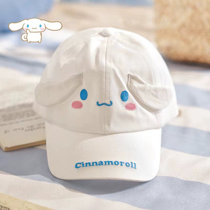 Kids Cotton Baseball Cap Hat for Boys, Boys Caps Perfect for Outdoor Sunny Days Sun Hat 3+ Years（Cinnamoroll）