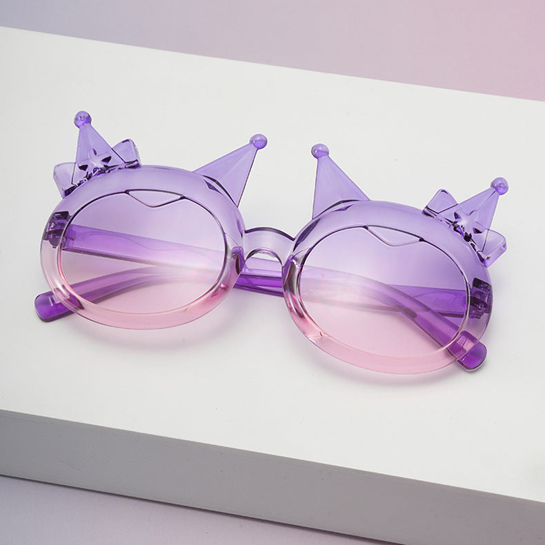 3PCS Kids Sunglasses Girls, Cute Cat Girls Sunglasses Colourful Cat Eye Set, Party children Favor, for Kids Toddler UV400 Age 3-10 (Cat 3pcs)