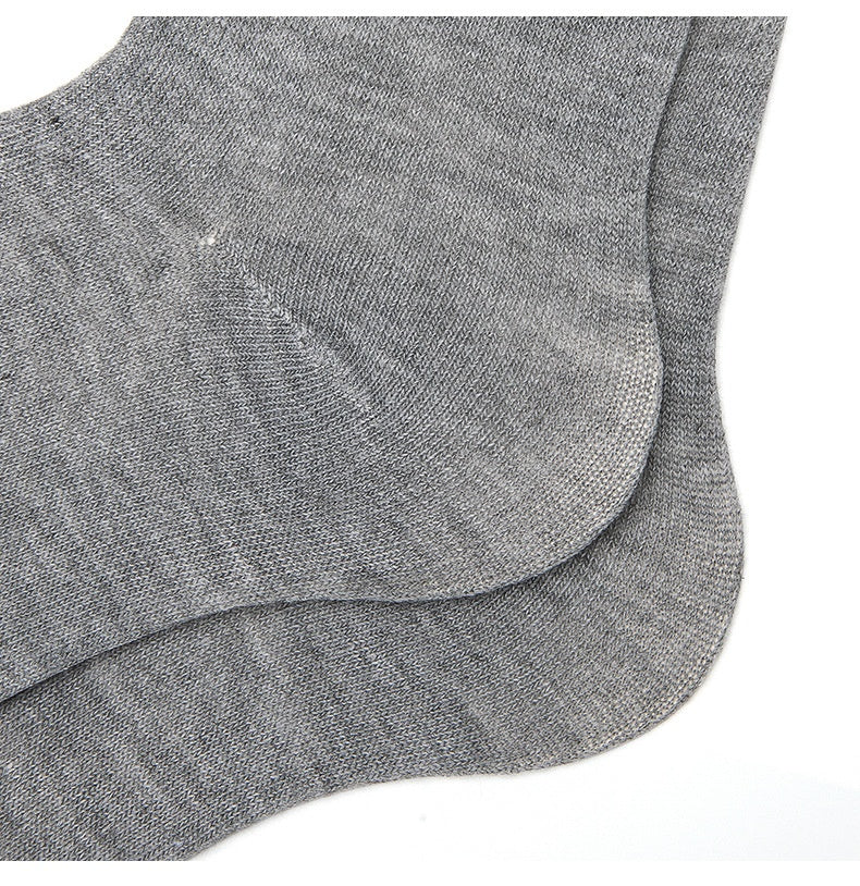 5 Pairs Men’s Plain Mens Soft Cotton Rich Comfortable Breathable Socks Work Business and Casual Wear 6-11 UK
