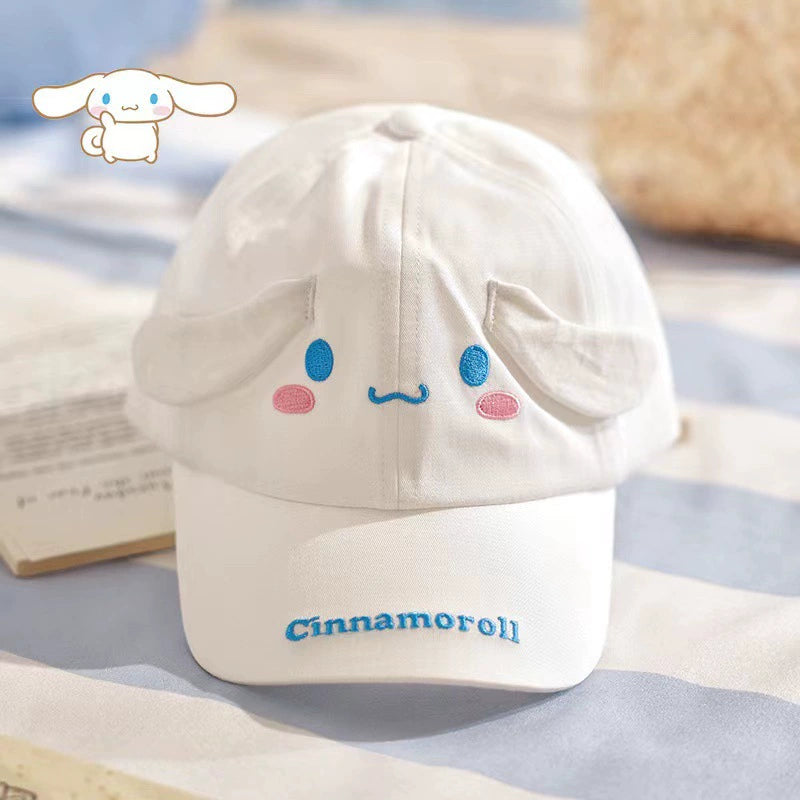 Kids Cotton Baseball Cap Hat for Boys, Boys Caps Perfect for Outdoor Sunny Days Sun Hat 3+ Years(My Melody）