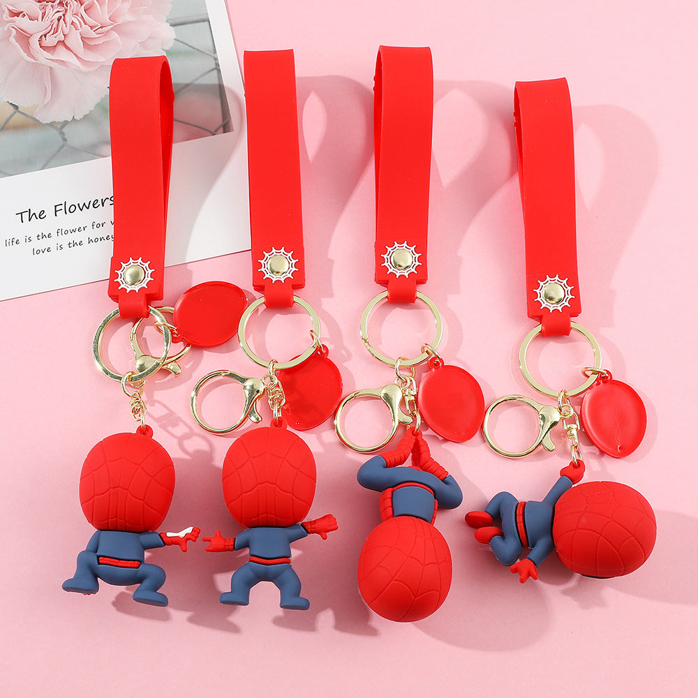 2PCS Buzz Keyring Keychain School bag Ornament Key Ring Decoration Cute Gifts for Women Girls Boys Pendant Chain Jewelry Gift For Kids