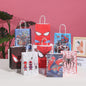18 Pieces Princess Pink Kraft Paper Bags for Girls Gifts Party Favor Goodie  Treat Bags With Handle for Christmas,Birthday,and Celebrations Party Supplies(Spiderman）