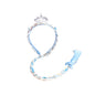 Kids Girls Toddlers Blue Frozen Elsa Ponytail Hair Extension Party Hair clips Snowflake Crown Headband Hairband Costume Dress up Braided Wigs