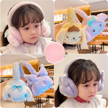 Kids Boy Girl Earmuffs Winter Fleece Thermal Outdoor Warm Plush Ear Warmer