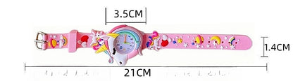 Analogue Quartz Watch with Stainless Steel Strap Bracelet Cats Girls Toddler Watches Gifts for Kids Birthday Gifts Gift Box