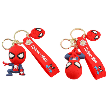 2PCS Buzz Keyring Keychain School bag Ornament Key Ring Decoration Cute Gifts for Women Girls Boys Pendant Chain Jewelry Gift For Kids