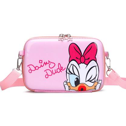 Kids Purse Girls Silicone Mini Children's Coin Purse Cute Cartoon Shoulder Bag Crossbody Bag Accessories Bags Adjustable Strap for Kids Gift Travel Holiday (Minnie)