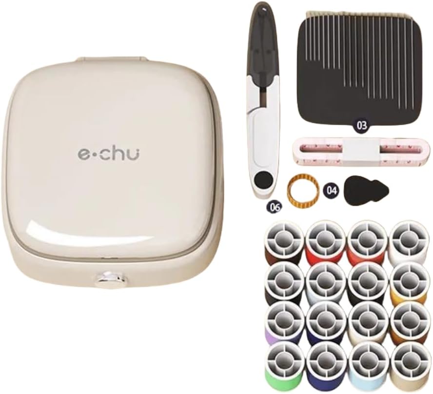 Sewing Kit with Case Magnetic Pad for Needles Portable DIY Sewing Supplies for Home Traveler, Adults, Beginner, Emergency, Kids Contains Thread, Scissors, Needles, Measure