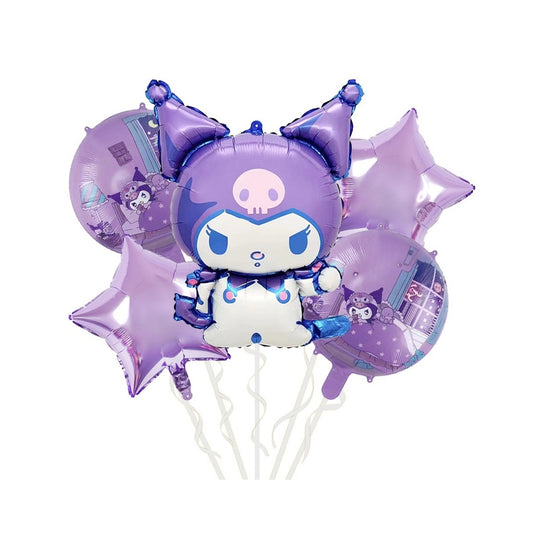 5/8pcs Princess Cinderella Foil Balloons Birthday Party Congratulations balloons Baby Shower Party Decorations Party Suppiles Accessories Theme kid