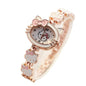 Analogue Quartz Watch with Stainless Steel Strap Bracelet Cats Girls Toddler Watches Gifts for Kids Birthday Gifts Gift Box
