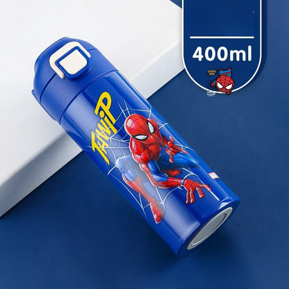 Kids Water Bottles for Girls, Stainless Steel Water Bottle for School, Vacuum Insulated, BPA-Free, Leak-Proof, Double-Walled, Metal Drink Bottle Hot Cold