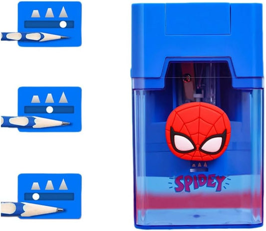 Automatic Electric Pencil Sharpener for Kids, Spider Pencil Sharpeners for Home and Classroom, Cute Pencil Sharpener Electric Plug in, School Supplies for Girls