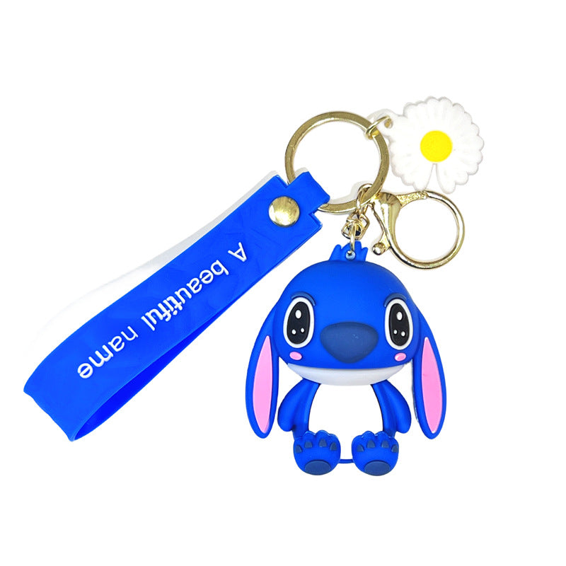 2PCS Buzz Keyring Keychain School bag Ornament Key Ring Decoration Cute Gifts for Women Girls Boys Pendant Chain Jewelry Gift For Kids