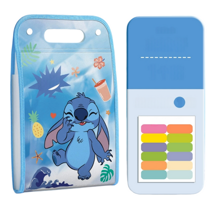 A4 Expanding File Organiser, 13 Compartment Large Capacity Document Folder, Accordion Document Organizer with Colourful Label Tabs, Handle, Office School (Frozen, A4)