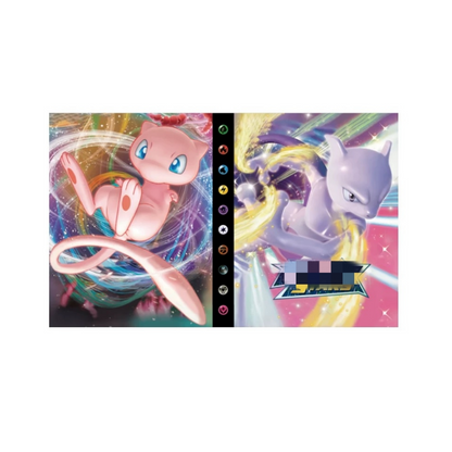 Card Binder for trading cards, 4-Pocket Collection Card Holder, Card Album Case Folder book, 30 Pages 240 Cards Capacity Collectible Card Case Folder Album （Colour 3）