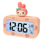 LED Digital Children Alarm Clock With Night Light - Light Alarm Clock for Girls Boys Teenagers School Back To School Gifts Dual Alarms Snooze Modes Temperature Dates display
