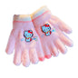 Full Finger Gloves Elsa Winter Knit Warm Mittens Soft Lined Fleece Thermal Outdoor Stretchy Gloves for Kids boys girls