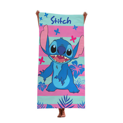 Stch Beach Towel - 70 x 150cm Microfibre Camping Towels for Girls Kids Quick Dry Super Soft Beach Blanket Pool Travel Swimming Bath Shower Towel