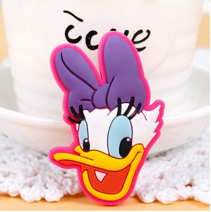 6PCS Toy Princes FRIDGE MAGNET Kids Memo Party Bag Fillers Board 3D Action Figures Gift Refrigerator sticker(Disney)