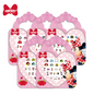 5 Sheets Toddlers Princess Elsa Minnie Kids Girls Nail stickers Earring Stickers Art Decal Party Bag Fillers Decor for Kids Girls Birthday Gift (Minnie nail stickers)