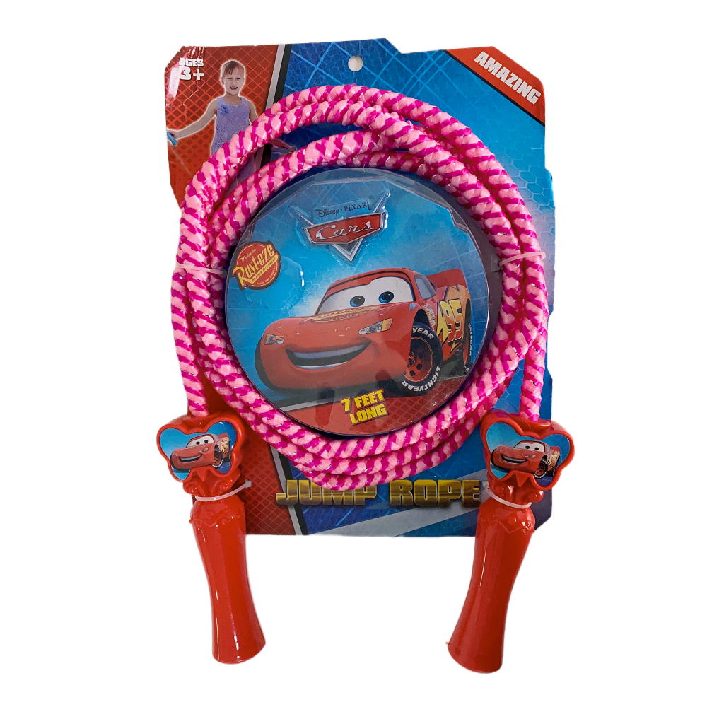 Skipping Rope Princess Superhero Kids Girls Boys Jump Rope Cotton Skipping Adjustable Rope Outdoor Exercise