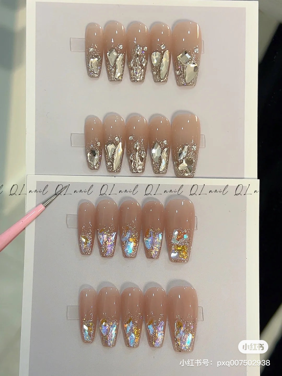 1440 Pieces Flat Back Gems Round Crystal Rhinestones SS16 4.0mm Diamante Rhinestones Crafts Nail Face Art Clothes Shoes Bags DIY