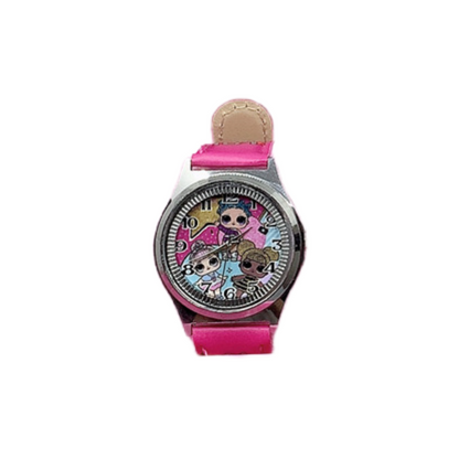 Analogue Quartz Watch with Stainless Steel Strap Bracelet Cats Girls Toddler Watches Gifts for Kids Birthday Gifts Gift Box