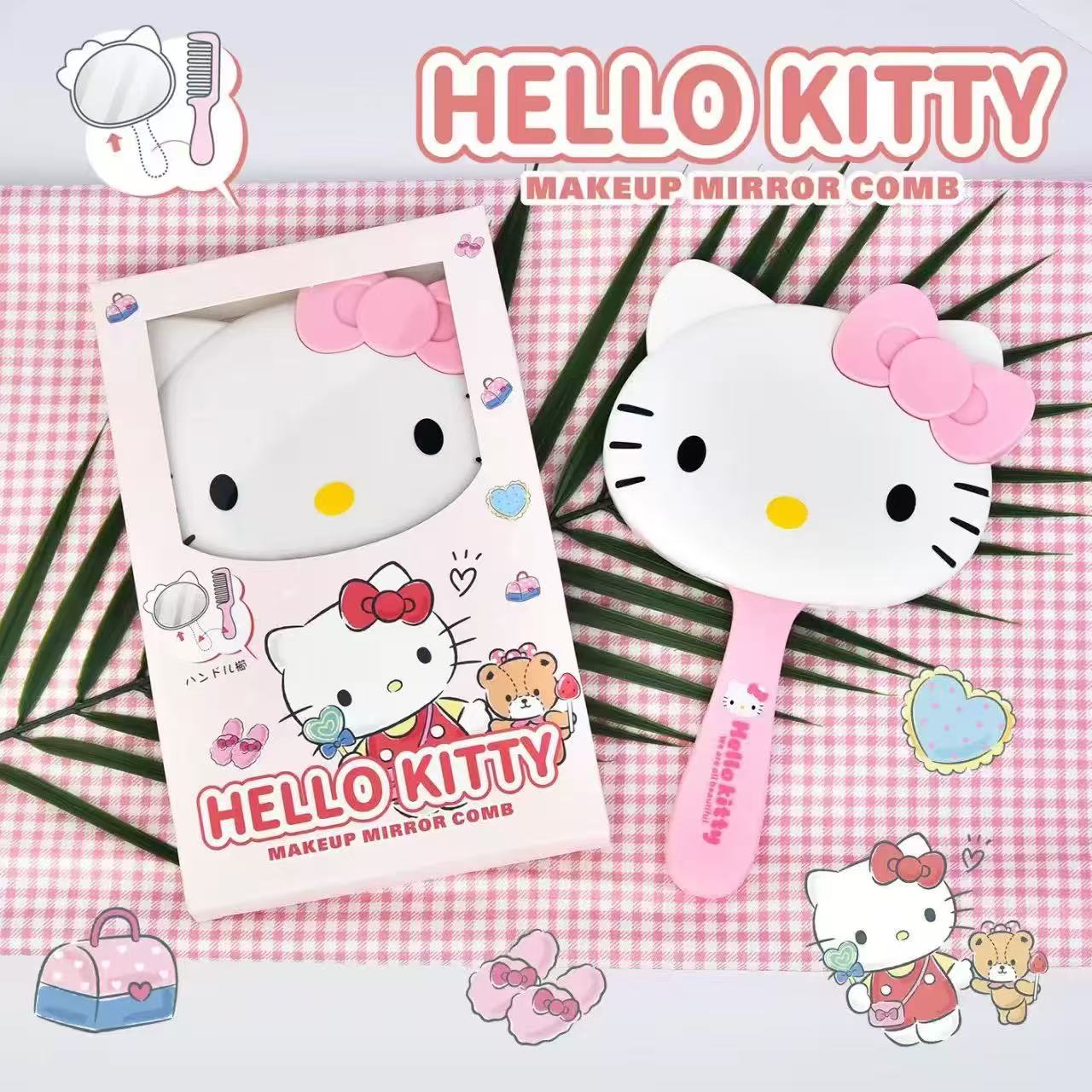 2 Pcs Girls Hair Brush Set, Fine Tooth Detangle Comb and Brush, Cute Travel Hairbrush for Girls Women Wet Dry Hair Curl Straight Styling