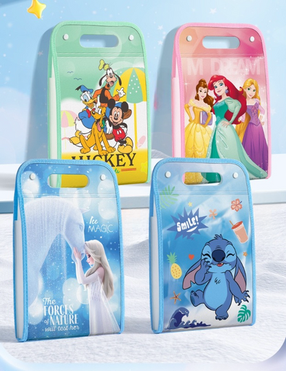 Princess A4 Expanding File Organiser, 13 Compartment Large Capacity Document Folder, Accordion Document Organizer with Colourful Label Tabs, Handle,Office School