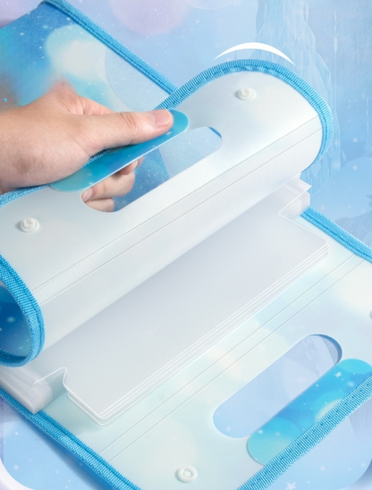 Princess A4 Expanding File Organiser, 13 Compartment Large Capacity Document Folder, Accordion Document Organizer with Colourful Label Tabs, Handle,Office School