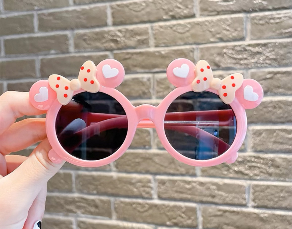 3PCS Kids Sunglasses Girls, Cute Cat Girls Sunglasses Colourful Cat Eye Set, Party children Favor, for Kids Toddler UV400 Age 3-10