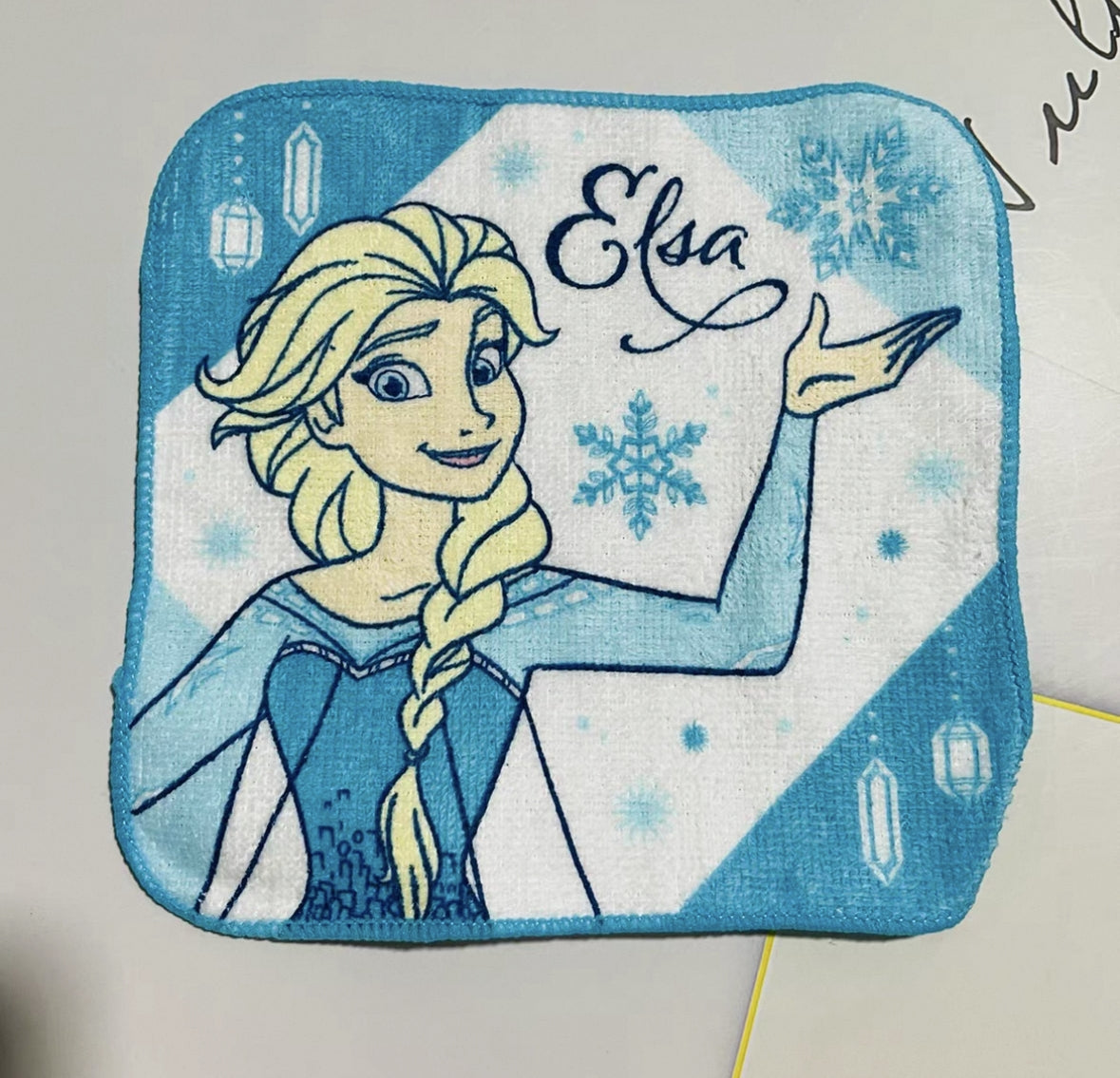 5 Pcs Soft Kids Washcloth Towels with Princess Mermaid Spider, Multicolor Children's boys girls Facial Hand Towel, Cotton Baby Face Washer Hand Towels 15 x 15 CM