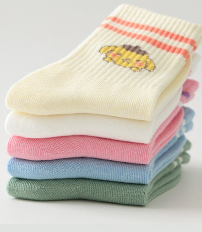 5 Pairs Toddlers Boys Kids heros Costume cotton Infant Ankle Socks 1-5 Years (UK, Age, 9 Years, 12 Years, Regular, Macaron color)