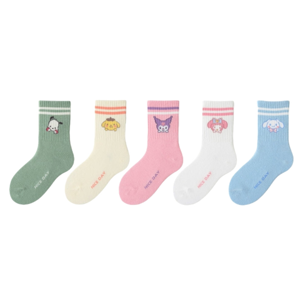 5 Pairs Toddlers Boys Kids heros Costume cotton Infant Ankle Socks 1-5 Years