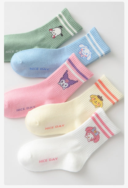 5 Pairs Toddlers Boys Kids heros Costume cotton Infant Ankle Socks 1-5 Years (UK, Age, 9 Years, 12 Years, Regular, Macaron color)