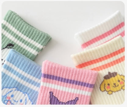 5 Pairs Toddlers Boys Kids heros Costume cotton Infant Ankle Socks 1-5 Years