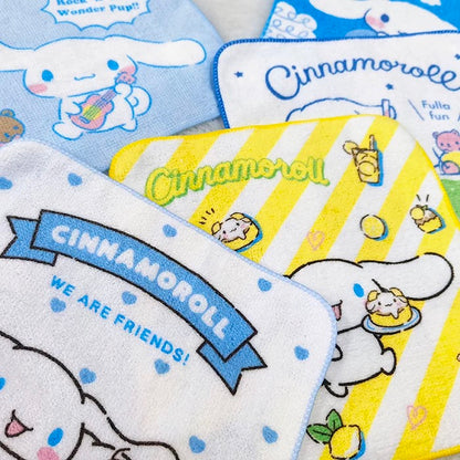 5 Pcs Soft Kids Washcloth Towels with Princess Mermaid Spider , Multicolor Children's boys girls Facial Hand Towel, Cotton Baby Face Washer Hand Towels 15 x 15 CM（Kuromi）