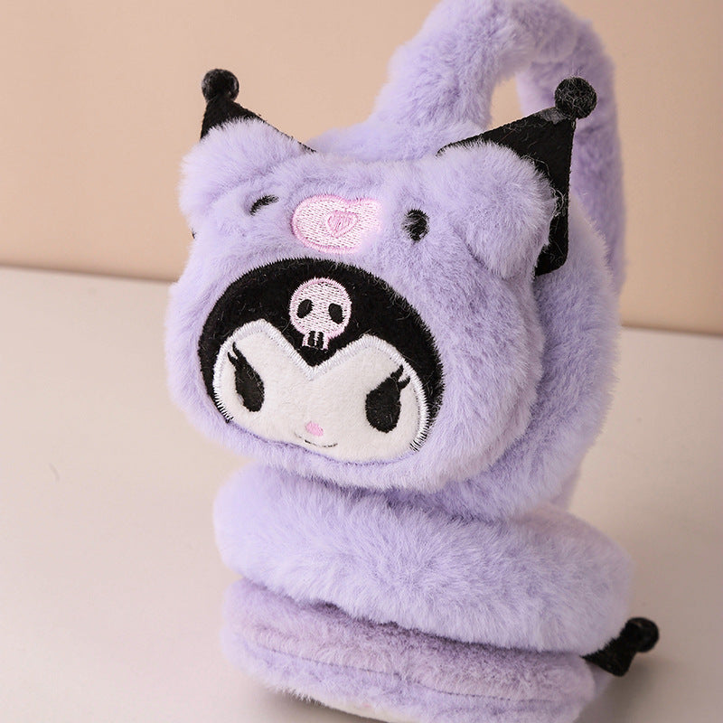 Kids Boy Girl Earmuffs Winter Fleece Thermal Outdoor Warm Plush Ear Warmer