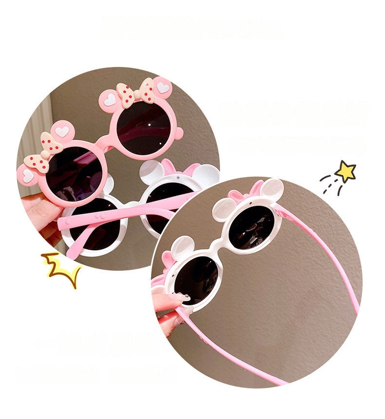 3PCS Kids Sunglasses Girls, Cute Cat Girls Sunglasses Colourful Cat Eye Set, Party children Favor, for Kids Toddler UV400 Age 3-10