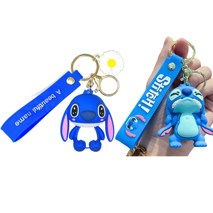 2PCS Buzz Keyring Keychain School bag Ornament Key Ring Decoration Cute Gifts for Women Girls Boys Pendant Chain Jewelry Gift For Kids
