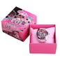 Analogue Quartz Watch with Stainless Steel Strap Bracelet Cats Girls Toddler Watches Gifts for Kids Birthday Gifts Gift Box