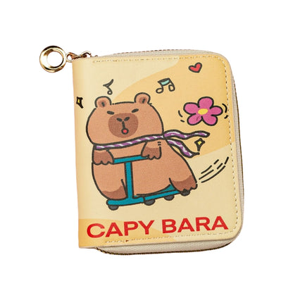 Kids Girls Women Wallet Cute Trifold Wallet with Coin Purse Card Slots with Zip Pockets Gifts PU Leather