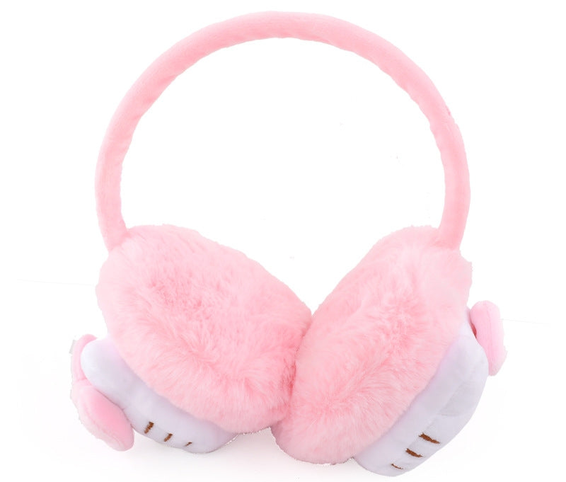 Kids Boy Girl Earmuffs Winter Fleece Thermal Outdoor Warm Plush Ear Warmer