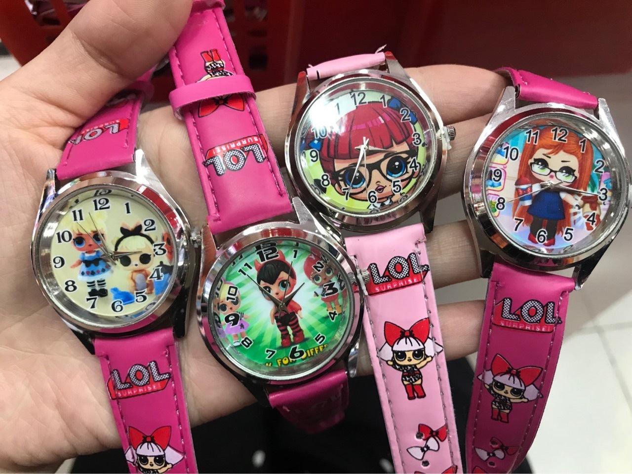 Analogue Quartz Watch with Stainless Steel Strap Bracelet Cats Girls Toddler Watches Gifts for Kids Birthday Gifts Gift Box