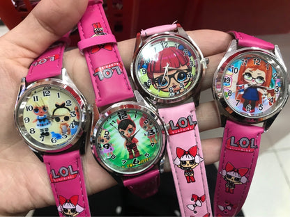 Analogue Quartz Watch with Stainless Steel Strap Bracelet Cats Girls Toddler Watches Gifts for Kids Birthday Gifts Gift Box