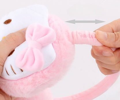 Kids Boy Girl Earmuffs Winter Fleece Thermal Outdoor Warm Plush Ear Warmer