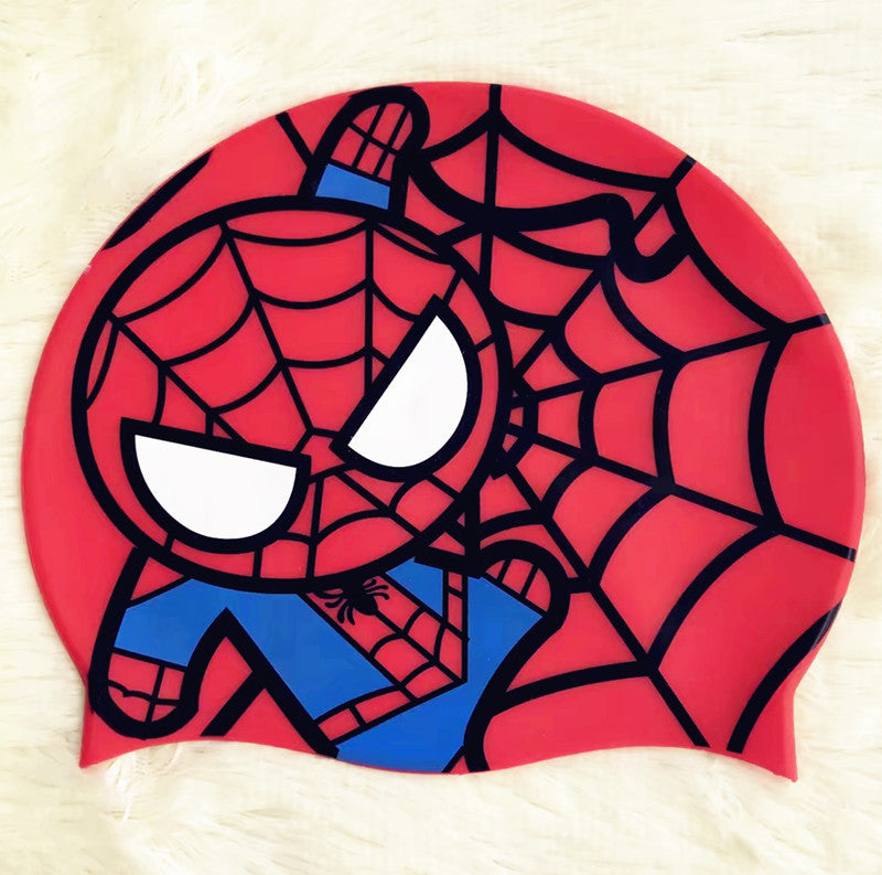 Kids Swimming Goggles Safe Soft Silicone Cap Hat Anti-Fog Waterproof No Leaking Crystal Clear Swim Goggles for Kids Children Boys Girls and Teens Age 3-15