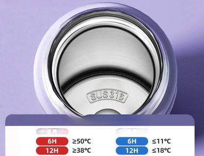 400ml Kids Elsa Water Bottles for Girls, Stainless Steel Water Bottle for School, Vacuum Insulated, BPA-Free, Leak-proof, Double-Walled, Metal Drink Bottle Hot Cold (Spiderman 2)