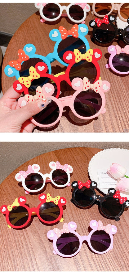 3PCS Kids Sunglasses Girls, Cute Cat Girls Sunglasses Colourful Cat Eye Set, Party children Favor, for Kids Toddler UV400 Age 3-10